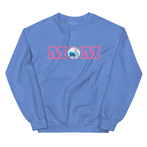 Sweat-shirt unisexe rose à col rond en molleton Heather Deep Royal, pull à manches longues, décontracté, mode hiver, vêtements de tous les jours - Product Image 1