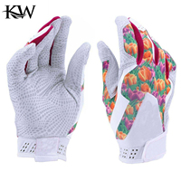 Guantes de Bateo con Logotipo Personalizado, Tejido Transpirable Sublimado, Estilo Táctico, Duraderos, para Equipos, OEM