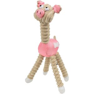 Giraffa e maiale Pet Toy Design juta e corda per gli amici pelosi - Product Image 1