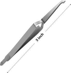 Pince dentaire à action inversée, Pince de placement de brackets orthodontiques, Pince de verrouillage croisé, Pince pour tubes buccaux dentaires, Pince de collage - Product Image 4