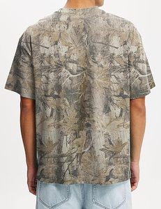 Camisetas de Camuflaje para Hombre, Camisetas con Estampado Gráfico, Camisetas Casuales de Manga Corta con Cuello Redondo, Camiseta Holgada para Caza, Camiseta Deportiva para Hombre - Product Image 4