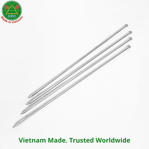 Clous en fer galvanisé de qualité industrielle de 11,6 pouces avec tige lisse, tête plate et pointe diamantée pour meubles et construction, Vietnam - Product Image 2