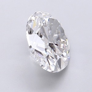 Diamant de laboratoire ovale de 3,41 carats D VVS2, polissage excellent, certifié, écologique, pierre précieuse synthétique pour bague de fiançailles - Product Image 4