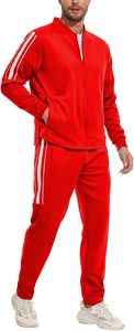 Conjunto Deportivo de 2 Piezas para Hombre, Resistente al Viento, con Sudadera con Cremallera Completa y Pantalones Deportivos, Marca Superior International - Product Image 2