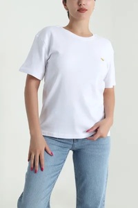 เสื้อถักคอเต่าแขนสั้นสีพื้นสำหรับผู้หญิงไซส์ใหญ่ EVER GLOW รุ่นซัมเมอร์ ผลิตจากผ้าฝ้าย 100% ป้องกันรอยยับ แห้งเร็ว ระบายอากาศได้ดี - Product Image 2