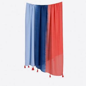 Bufanda Larga de Viscosa con Estampado Tie-Dye de Fabricante - Product Image 4