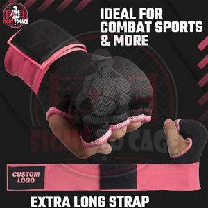 Guantes Interiores Acolchados de Gel de Alta Resistencia, Costuras Reforzadas, Vendas para Manos de Boxeo, Protector de Nudillos Duradero para Luchadores Profesionales - Product Image 5