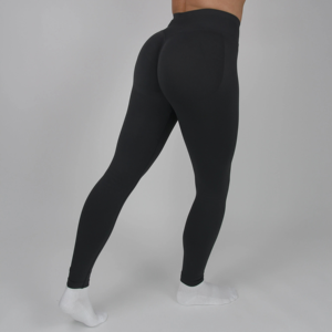 Venta Directa de Fábrica, Leggings Deportivos para Mujer, Hechos a Medida OEM, Cintura Alta, con Bolsillo, Secado Rápido, Transpirables, Poliéster y Elastano - Product Image 3