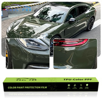 Film de protection vert changeant de couleur, mat, photochromique, de haute qualité, résistant aux UV, anti-rayures pour voiture