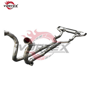 Vortex Stainless Steel Mirror Polished 1.5mm Fish Scale TIG Welding Aggressive Sound Catback <b>Exhaust</b> System for Mercedes-Benz - Product Image 6