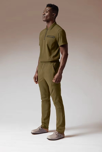 Hot Selling Women Custom Logo Nursing <b>Scrubs</b> Set Anti-Wrinkle Surgical <b>Hand</b> Drawn Wholesale Hospital <b>Scrubs</b> Suit Doctors Uniform - Product Image 1