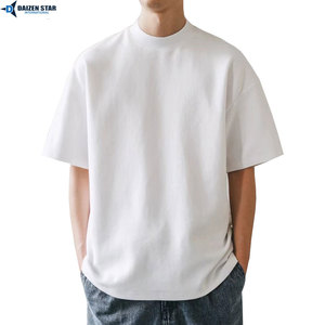 Camisetas Personalizadas de Manga Corta para Hombre, Venta al Por Mayor, Algodón/Poliéster, Corte Holgado, Color Liso, Casual, Ecológicas, Transpirables, de Secado Rápido - Product Image 5