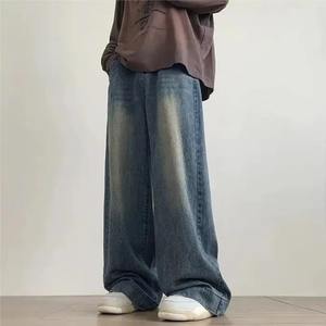 Pantalones Vaqueros Negros Holgados Personalizados para Hombre, Diseño Original, Nueva Colección, Vaqueros Holgados para Chicos Grandes, Vaqueros Holgados Polar - Product Image 2