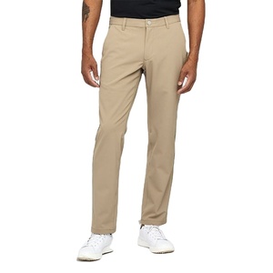 Venta caliente Nueva llegada personalizada Pantalones chinos de lona para hombres Pantalones de chándal sueltos de algodón Transpirable Servicio OEM Alta calidad Personalizar - Product Image 1