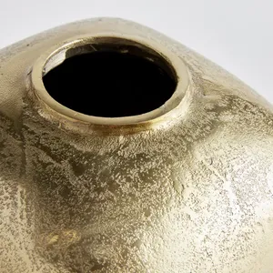 Vase à fleurs en métal fait main de luxe, élégant accent de décoration intérieure pour importateurs, exportateurs, grossistes et détaillants mondiaux - Product Image 3