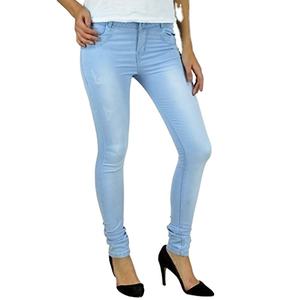 Pantalones Vaqueros de Mezclilla para Mujer, Antipelusas, Transpirables, 100% Algodón, Diseño Personalizado con Logotipo, Última Moda en Impresión Digital, Corte Recto Informal - Product Image 6