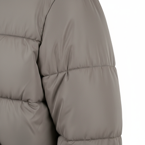 Blouson matelassé à capuche personnalisé avec isolation synthétique pour les collections de streetwear d'hiver - Product Image 5