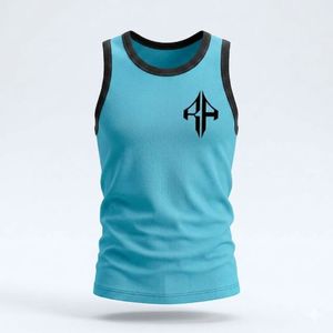 Débardeur pour homme de qualité supérieure, design personnalisé, imprimé, 100% coton, style décontracté par RIVIAN ATLANTIC - Product Image 2