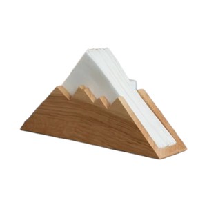 Support de serviettes en bois Naturel Mountain Rage, distributeur de papier essuie-tout en bois d'acacia pour accessoires de table à manger, vente en gros - Product Image 1