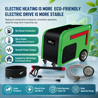 Nouvelle nettoyeuse haute pression électrique à eau chaude pour le lavage des machines de l'industrie électronique