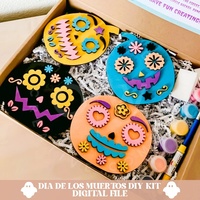 Kit de Bricolage Artisanat en Contreplaqué Thème Animaux Religieux pour Décoration Maison, Kit de Découpe Double Couche pour Enfants, Fabriqué au Vietnam