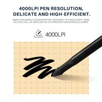 Huion H420 4x2 pulgadas Asequible Diseño de arte digital Dibujo Tableta gráfica para PC