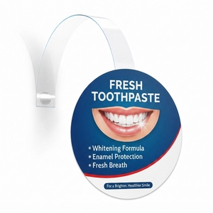Étagère promotionnelle en PVC sans BPA, écologique, de qualité alimentaire, pour supermarché, présentoir de marketing au détail, étiquette publicitaire, POS - Product Image 1