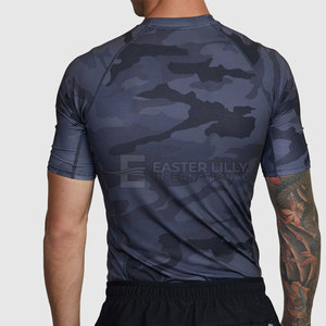 Rashguard Deportivo Profesional Personalizado con Logotipo Impreso, Precio de Fábrica - Product Image 2