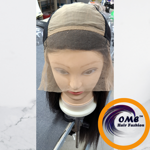 Perruques en cheveux humains longues, densité 180 %, taille moyenne – Perruque sans colle en cheveux Remy naturels, pleine longueur, avec dentelle frontale - Product Image 2
