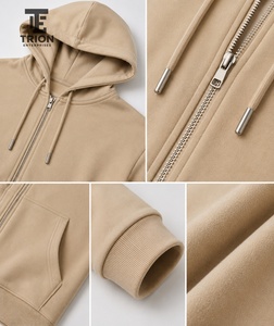 Sudadera con capucha y cremallera para hombre, diseñada para brindar calidez, comodidad y libertad de movimiento, con un aspecto moderno y elegante para uso diario, OEM. - Product Image 6