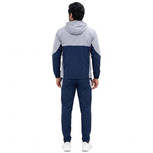 Comfortable Design Suitable For <b>Running</b> Training <b>Men</b> Windbreaker Tracksuit Lightweight Sports Jacket <b>Pants</b> Set Breathable - Product Image 3