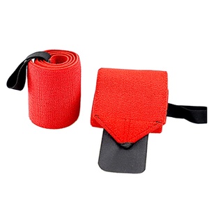 Wholesale Custom Wrist <b>Wraps</b> Unisex Gym Essentials for Fitness Bodybuilding Custom Logo Powerlifting Function 100% <b>Wool</b> Hook - Product Image 1