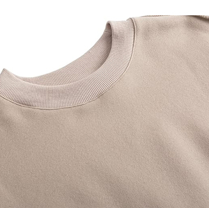 New Wholesale Custom Logo Sweaters Cotton Pullover Winter Sweaters for Women Loose Crew Neck and Long Sleeves in Solid Color - Product Image 5