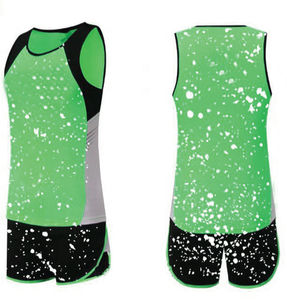 Uniforme Deportivo de Atletismo de Primera Calidad, Impreso con Colores Personalizados, Precio Bajo, 100% Poliéster de Secado Rápido - Product Image 5