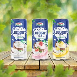 Produits les plus vendus 100% végétalien Boisson au cocogurt saveur fraise 250ML Fabricant vietnamien Lait de coco naturel avec prébiotiques - Product Image 6