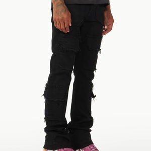 Pantalones Vaqueros para Hombre, Corte Regular, 100% Algodón, Servicio OEM, Diseño Personalizado, Calidad Premium, Venta Especial, Pantalones Vaqueros Ligeros - Product Image 3