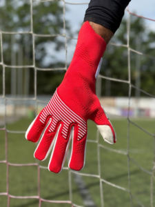 Gants de gardien de but professionnels, en latex blanc, avec protection des doigts, pour le football, pour hommes, entraînement et matchs - Product Image 6