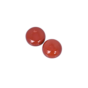 Pierre précieuse en jaspe rouge, forme ronde, 8,50 carats, 11 mm - Product Image 4