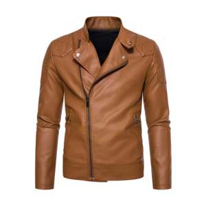 Chaquetas de Cuero para Hombre, Estilo Nuevo, Ligeras, Resistentes al Viento, Personalizadas, a la Moda y Populares - Product Image 1