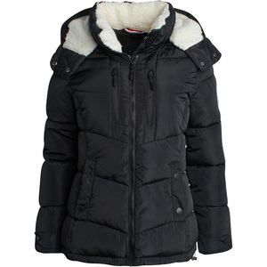 <b>Womens</b> Quilted Jackets Custom Embroidery <b>Padded</b> <b>Winter</b> <b>Coats</b> Outdoor Apparel OEM Pakistan Export Manufacturer Worldwide - Product Image 1