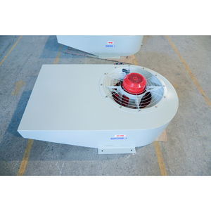 Ventilateur à flux mixte pour bâtiments de grande hauteur, ventilateur de ventilation de sous-sol, 220-380V, ventilateur industriel, commande par bouton, finition blanche, 500-850mm - Product Image 1