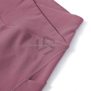 Shorts Deportivos de Cintura Alta para Mujer, Transpirables, de Secado Rápido, con Efecto Levanta Glúteos, Estampados, para Gimnasio y Yoga - Product Image 6