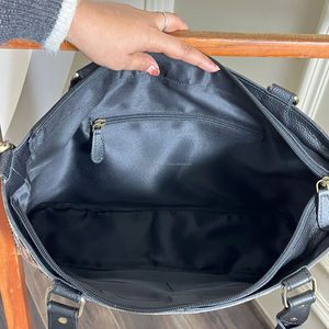 Sac fourre-tout en cuir à fleurs et à carreaux, fait main, de luxe, en cuir de vache véritable, sac bandoulière bohème, sac à bandoulière tendance pour femmes - Product Image 6