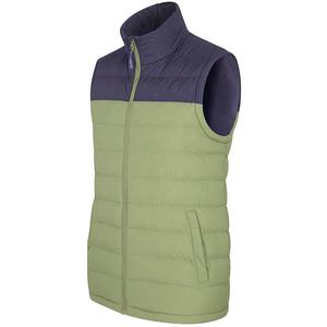 Dernier design, best-seller, vente en gros, personnalisé, OEM, imperméable, respirant, coupe-vent, gilet d'hiver sans manches pour homme, à capuche, intelligent - Product Image 2