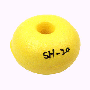 Deslizamiento Bobber <span class=keywords><strong>pesca</strong></span> Bobbers flotadores PVC decorativo marino Vintage océano mar boya Retro redondo coleccionable hecho a mano - Product Image 5