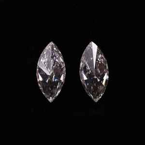 Par de Diamantes Cultivados en Laboratorio con Corte Marquesa de 0.50 a 2.00 Quilates, Certificados por IGI, Piedras Sueltas para la Fabricación de Joyas y Regalos - Product Image 6