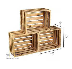 Caja de madera de lujo para el hogar, organizador para regalos y artesanías, artesanías, cajas de madera y personalización de llaves de fruta seca - Product Image 3
