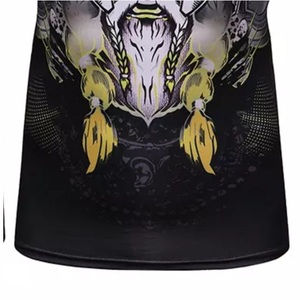 เสื้อรัดกล้ามเนื้อแขนยาวสำหรับผู้ชาย ป้องกันรังสียูวี ระบายอากาศได้ดี สำหรับ MMA ยิวยิตสู  แบบไม่ต้องสวมชุด  สำหรับการต่อสู้  รับสกรีนลายตามสั่ง - Product Image 5