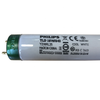 Tube lumineux Darsen Master TL-D De Luxe 18W/965 pour armoire d'évaluation des couleurs, lampe fluorescente D65 TL84 CWF F/A UV U30