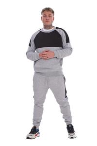 Conjunto Deportivo para Hombre, Sudadera con Capucha y Pantalones de Chándal, Diseño Camuflado Impermeable, Mezcla de Algodón - Product Image 2